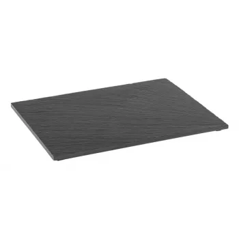 APS Natuurleisteenplaat VALO, 325 x 265 mm, antraciet, 6-9 mm dik, meubelvriendelijke voetjes, 1 stuk 1003
