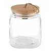 APS Woody 2L glazen voorraadpot met acaciahouten deksel 82256