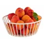 APS URBAN ronde brood- en fruitmand, wit metaal, 170 mm 30430