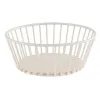 APS URBAN ronde brood- en fruitmand, wit metaal, 170 mm 30430