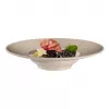 APS NERO pastabord, 290 mm, zand melamine, stapelbaar, vaatwasmachinebestendig, hittebestendig (1 stuk) 85406