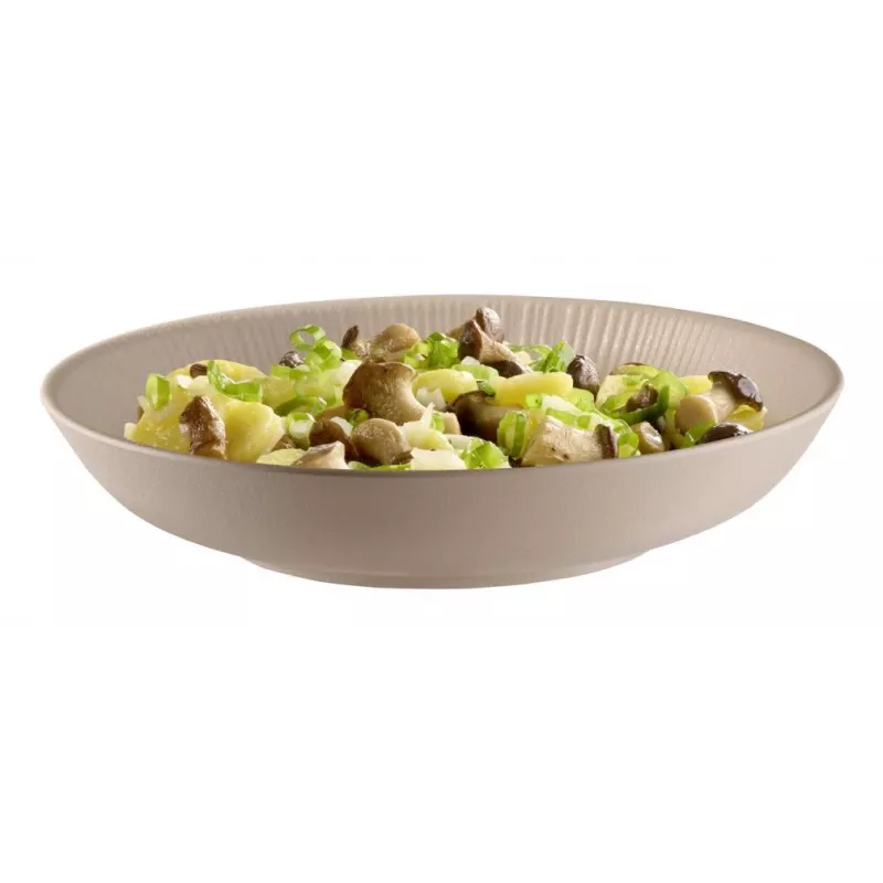 APS NERO diep bord 225 mm zand melamine 85414