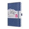 SIGEL Jolie 2027 boekagenda A5 indigo blauw, weekkalender, gebonden, soft-touch omslag 7J101