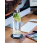 APS 0,55L glazen drinkfles met roestvrijstalen schroefdop 66907