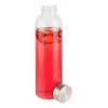 APS 0,55L glazen drinkfles met roestvrijstalen schroefdop 66907