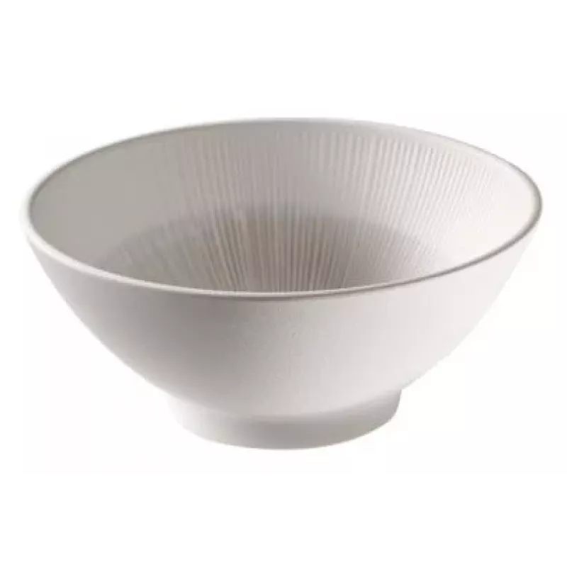 APS BLUSH ronde serveerschaal 160 mm beige melamine stapelbaar vaatwasmachinebestendig 85508