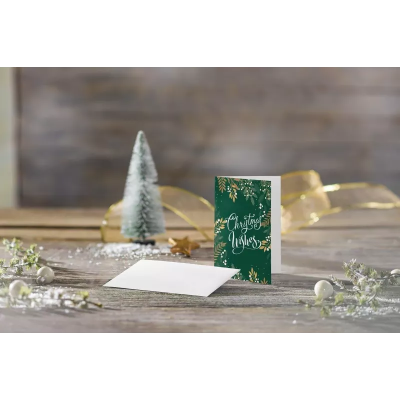 SIGEL DS092 Kerstkaarten 'Christmas Wishes', DIN A6, 25 stuks