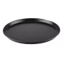 APS pizza-bakplaat, diameter 360 mm, zwart, onbedekt blauwstaal, 1 stuk 73510