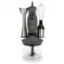 Bomann Staafmixer met roestvrijstalen voet, 400 W, 2 snelheden, garde, hakker (660551)