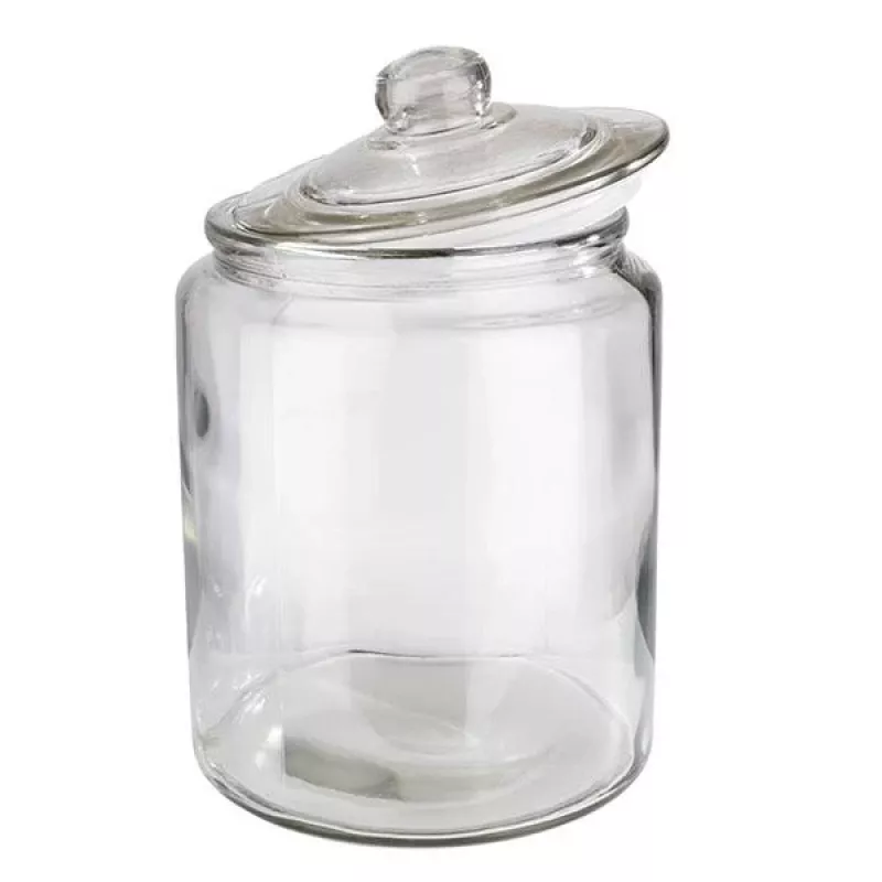 APS CLASSIC 6,0 liter glazen voorraadpot met glazen deksel en afdichting 82253