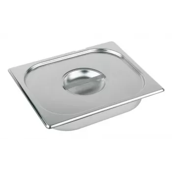 APS GN 1/2 deksel 325 x 265 x 35 mm RVS, zonder lepeluitsparing, vaatwasserbestendig – 1 stuk (81295)
