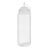 APS knijpfles 1025 ml transparant polyethyleen met schroefdop en sluitdop - 1 stuk (93259)