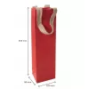 SIGEL Red Coco papieren cadeautassen, 10 x 35,5 cm, 5-pack (ET012)