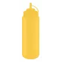 APS knijpfles 1025 ml geel polyethyleen met schroefdop en sluitdop 93260