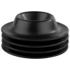 APS eierdopjes, melamine, zwart, 4-delige set, 85 mm diameter, 20 mm hoogte, vaatwasmachinebestendig (83849)