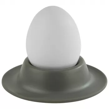 APS EGGY eierdopjes-set met 4 stuks, melamine, grijs, 85 mm diameter, vaatwasmachinebestendig 85296