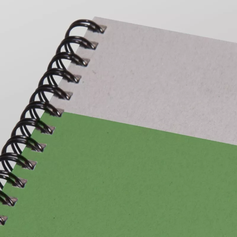 SIGEL Quicknote Impulse Green notitieboek A5 blanco, groen/grijs softcover, 160 pagina's SN800