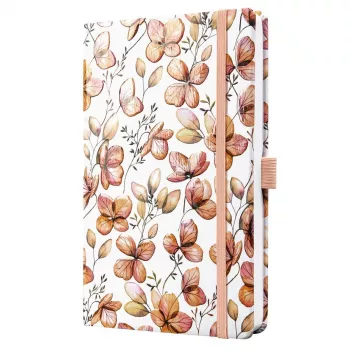 SIGEL Jolie Clover Blush A5 gelinieerd notitieboek, hardcover, 174 pagina's, abrikoos/koraal/rood JN363