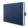 SIGEL Conceptum® notitieboek A5 liggend blanco, donkerblauw hardcover, 132 pagina's (CO203)