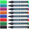 Schneider Maxx 290 whiteboard- en flipchartmarker 8-delige set diverse kleuren, ronde punt 2,0-3,0 mm 129098