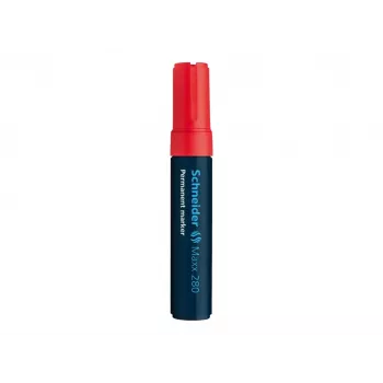 Schneider Maxx 280 permanentmarker rood beitelpunt 4-12 mm 128002