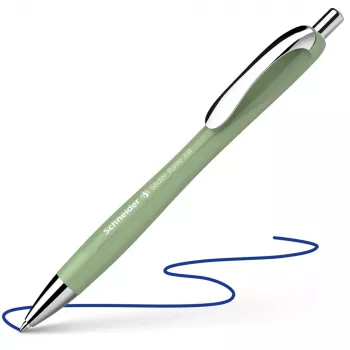 Schneider Slider Rave XB balpen, blauwe inkt, groene schacht 50-132544