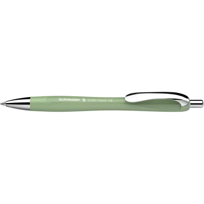 Schneider Slider Rave XB balpen, blauwe inkt, groene schacht 50-132544