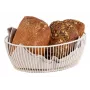 APS SVART ovale brood- en fruitschaal, wit, 240 x 190 x 80 mm, metaal, niet vaatwasbestendig 30428