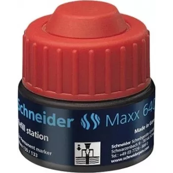 Schneider Maxx 640 marker navulinkt rood 30 ml 164002
