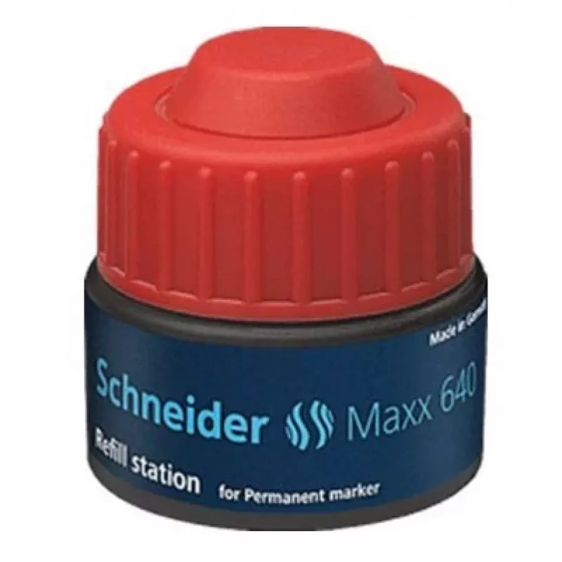 Schneider Maxx 640 marker navulinkt rood 30 ml 164002