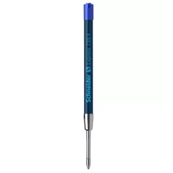 SCHNEIDER Express 735 balpenvulling, F, blauw, plug & play, 10-pack (7353)