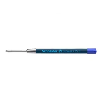 SCHNEIDER Express 735 balpenvulling, breed (B), blauw, plug & play, 1 stuk 7373
