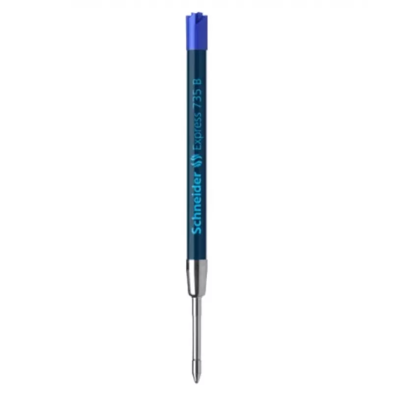 SCHNEIDER Express 735 balpenvulling, breed (B), blauw, plug & play, 1 stuk 7373