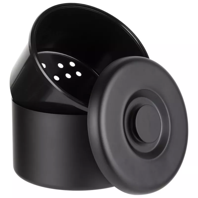 APS ARCTIC koelbox 6L, zwart geanodiseerde aluminium behuizing, polystyreen binnenkant 36006