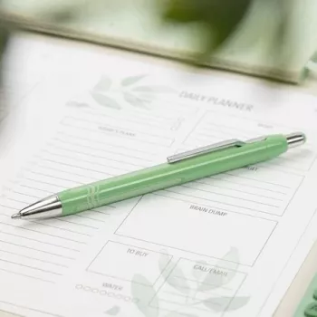 Schneider Epsilon balpen groene schacht blauwe inkt 138614
