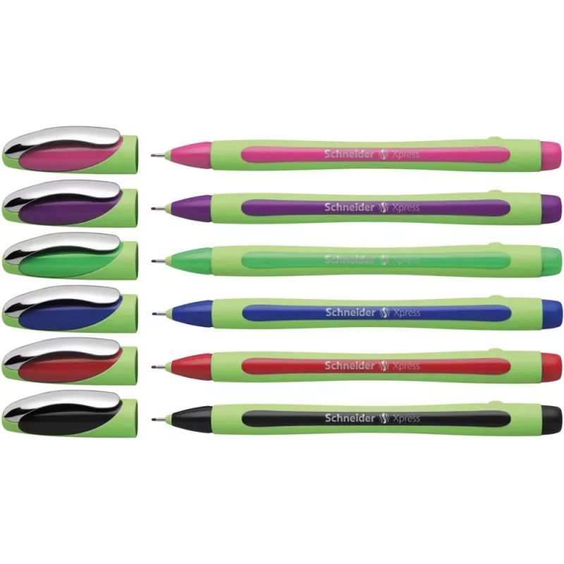 Schneider Xpress fineliner diverse kleuren 0,8 mm (6-pack) 190086