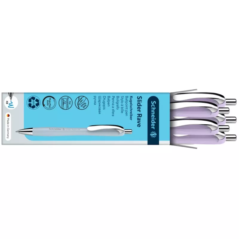 Schneider Slider Rave XB balpen Blossom blauwe inkt 132559