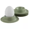 APS EGGY eierdopjesset met 4 stuks, groen melamine, 85 mm diameter, vaatwasmachinebestendig 85295