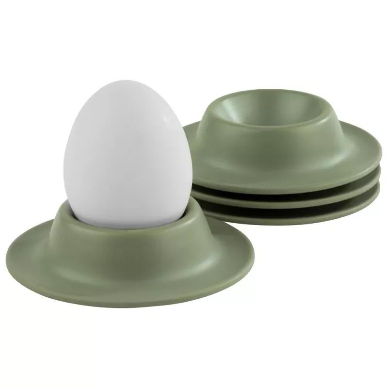 APS EGGY eierdopjesset met 4 stuks, groen melamine, 85 mm diameter, vaatwasmachinebestendig 85295