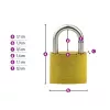 E+P WHZ3 hangslot voor E+P wandhouders