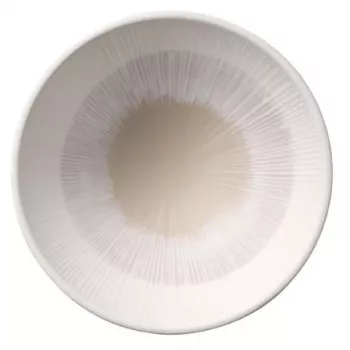 APS BLUSH ronde serveerschaal, 190 mm, beige melamine, stapelbaar, vaatwasmachinebestendig, hittebestendig (1 stuks) 85509