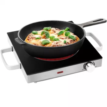 ProfiCook PC-EKP 1210 infrarood enkelvoudige kookplaat, RVS 501210