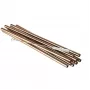 APS RVS drinkrietje, koper, 215 mm, herbruikbaar, breukvast, 1 stuk 93383