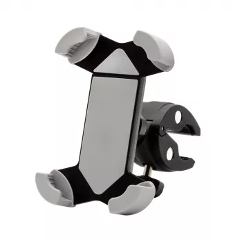 E+P MHB7 fiets-smartphonehouder met verstelbare klemarm 130-180mm, zwart/grijs