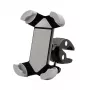 E+P MHB7 fiets-smartphonehouder met verstelbare klemarm 130-180mm, zwart/grijs