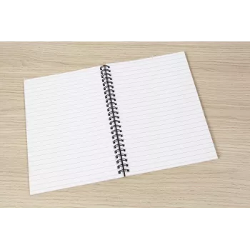 SIGEL Quicknote felgeel notitieboek A5 gelinieerd, geel/grijs softcover, 160 pagina's, SN500