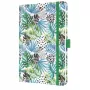 SIGEL Jolie 2027 weekplanner A5 Green Jungle Fever softcover met elastiek, penlus, 2 leeslinten 7J355