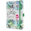 SIGEL Jolie 2027 weekplanner A5 Green Jungle Fever softcover met elastiek, penlus, 2 leeslinten 7J355
