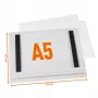 DURABLE waterdichte magnetische A5-posterlijst, 5-pack, zwart 505819