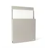 DURABLE zelfklevende folderhouder grijs DIN A4 245 x 27 x 330 mm 507210